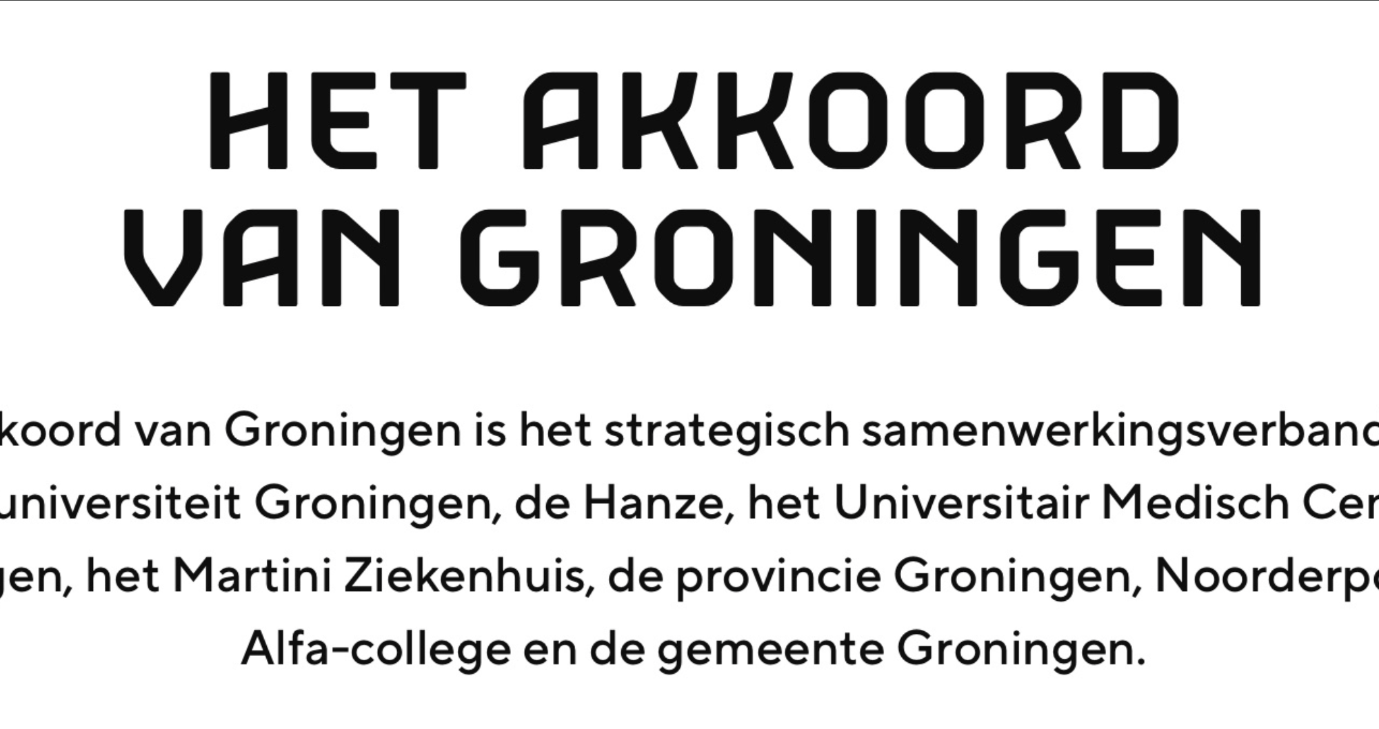 Op een akkoordje gegooid